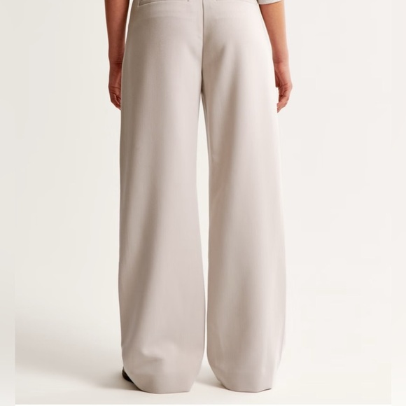 Abercrombie & Fitch Sloane Tailored Wide-Leg Pants Women’s 14 Long - Picture 4 of 7